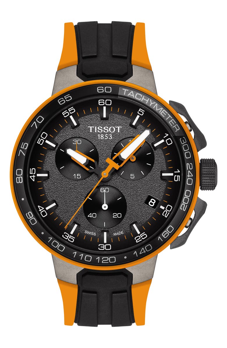 Tissot TRace Cycling Chronograph Watch, 44mm Nordstrom