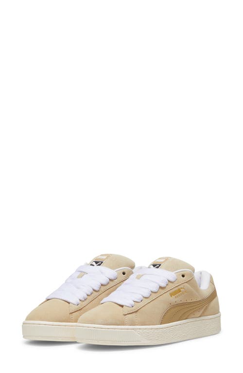 Puma Suede Xl Sneaker In Putty-warm White