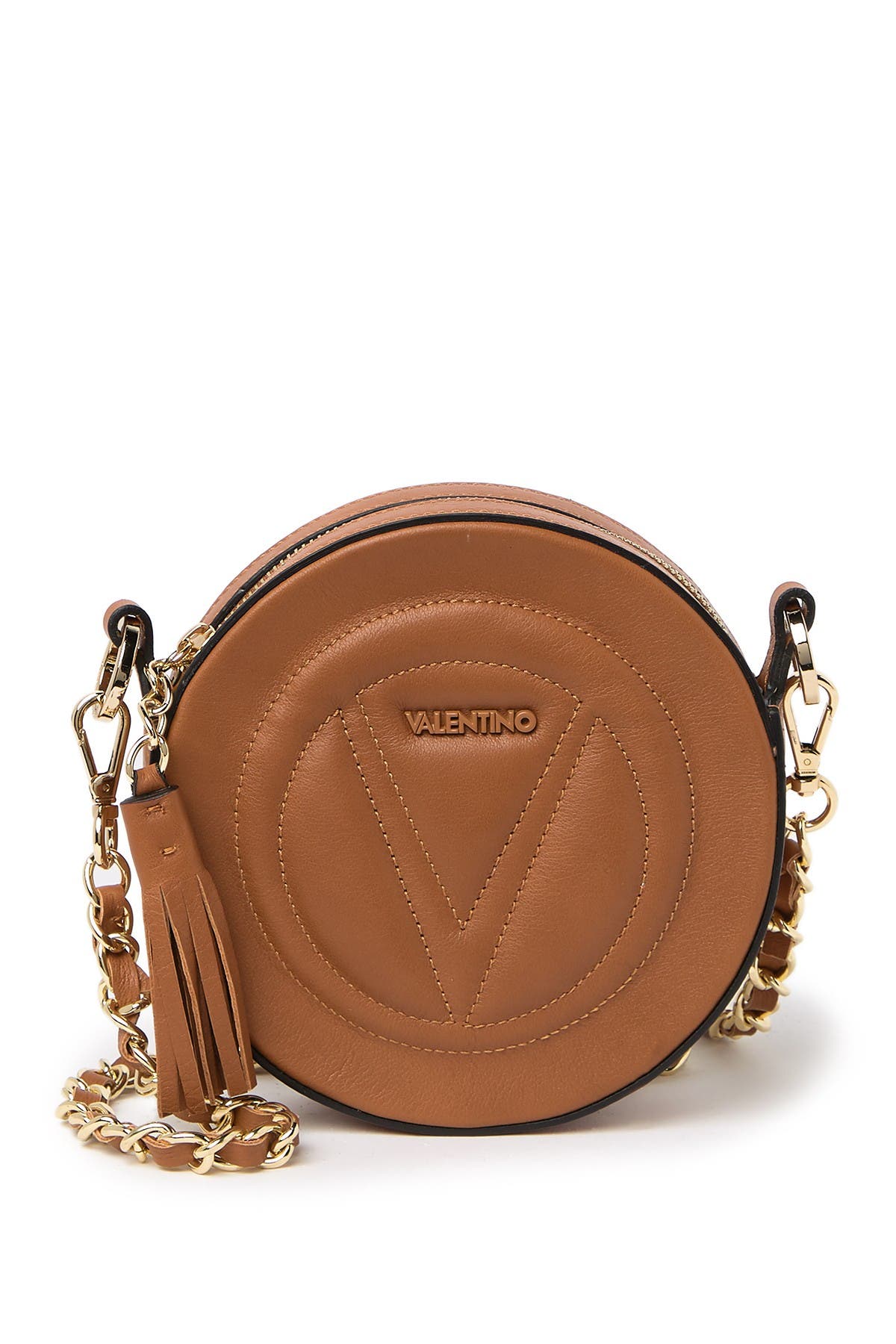 yuki leather circle crossbody bag