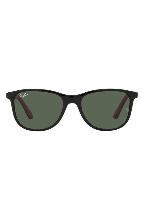Ray-Ban 49mm Square Sunglasses in Dark Green at Nordstrom
