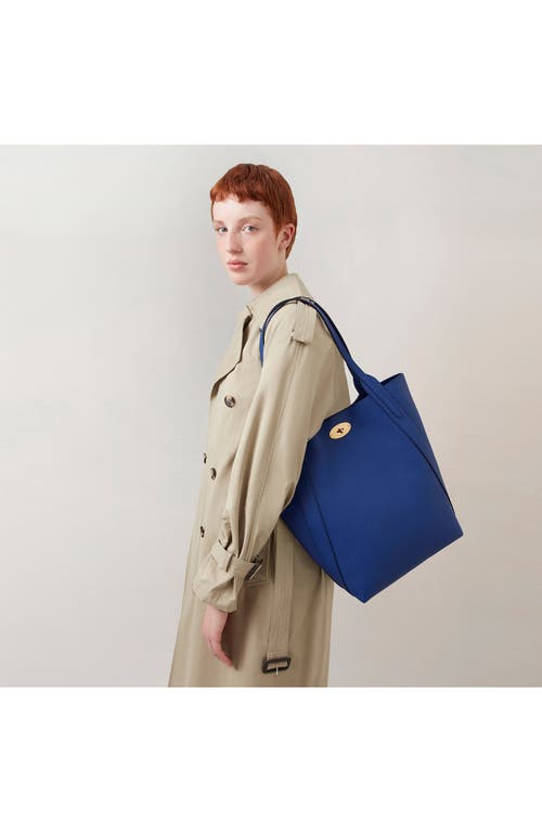 Mulberry North South Bayswater Tote In Night Sky