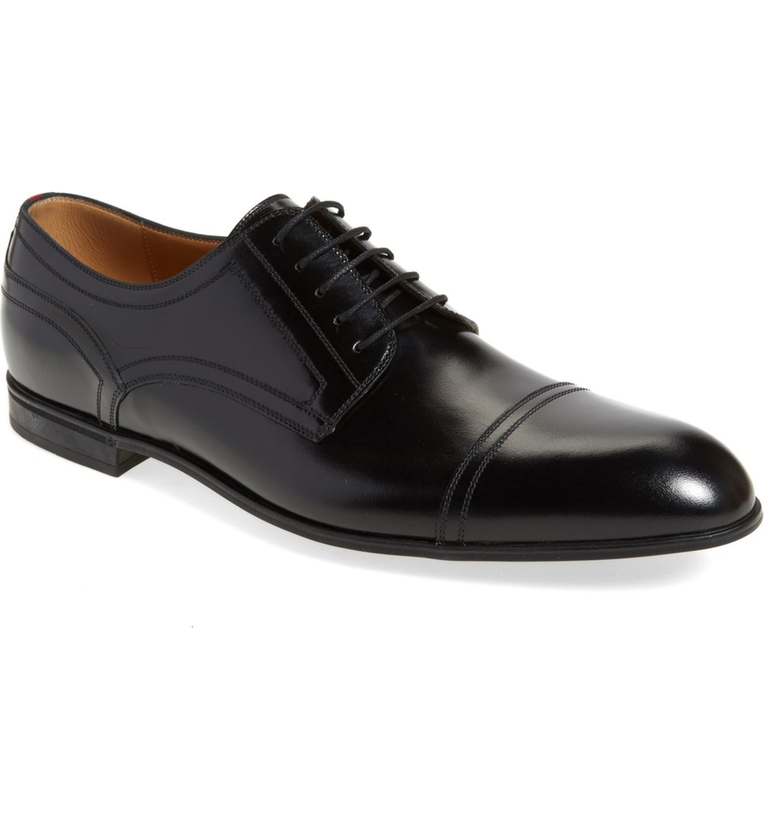 Gucci 'Ravello' Cap Toe Derby (Men) | Nordstrom