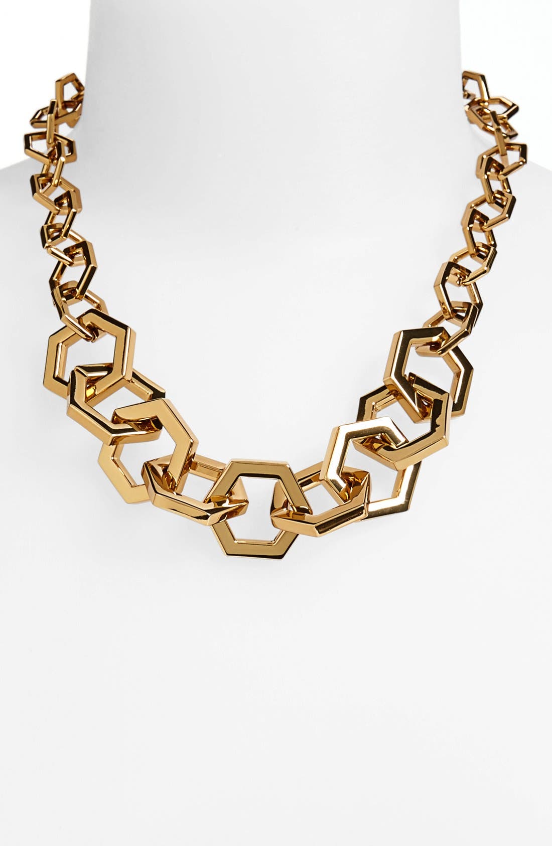 Tory Burch Hexagon Link Collar Necklace Nordstrom
