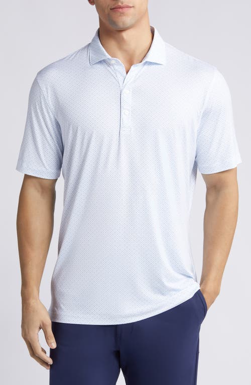 johnnie-O Kelso Microprint Performance Golf Polo at Nordstrom,