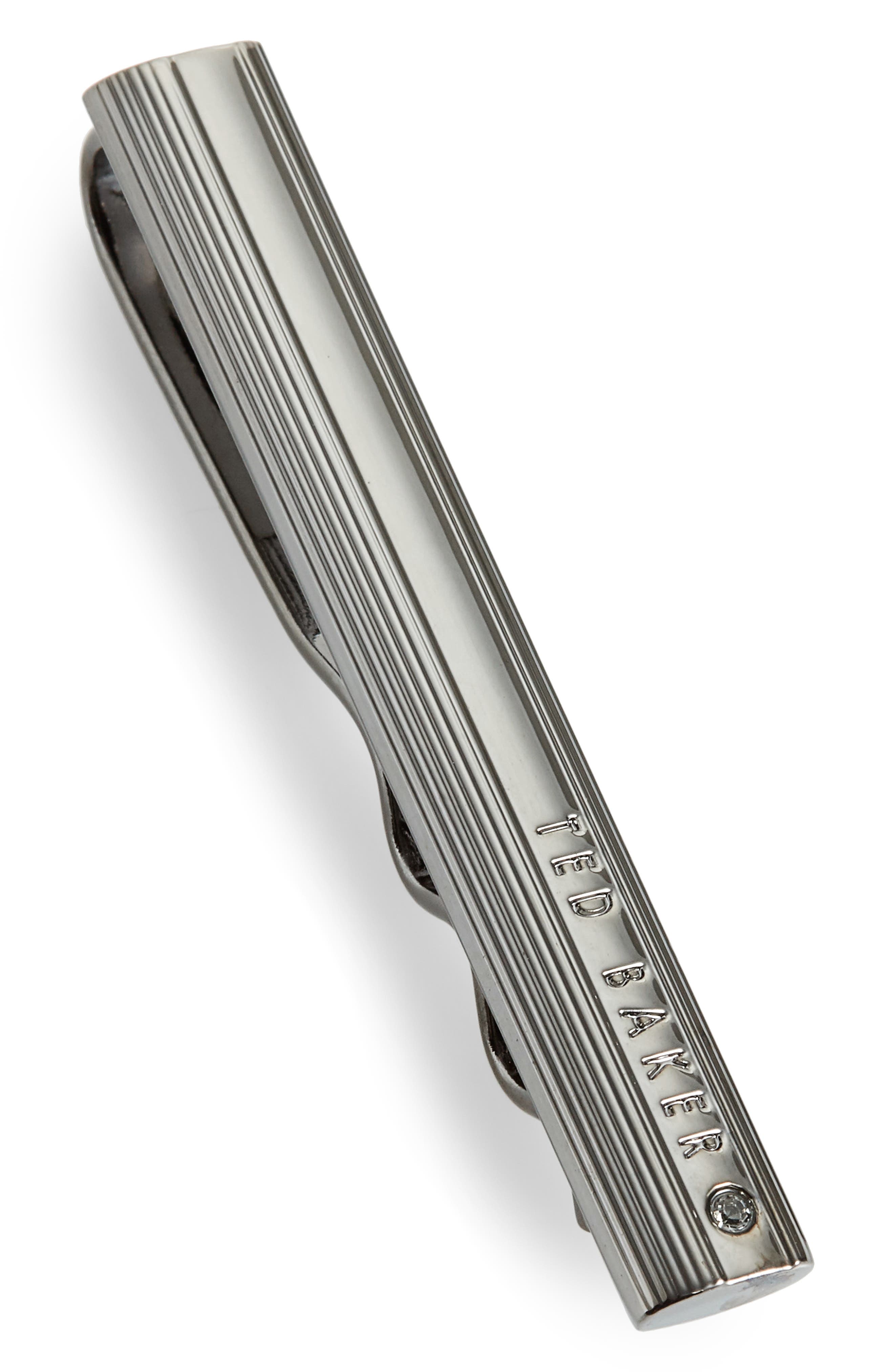 Ted Baker London Neel Corner Crystal Tie Bar