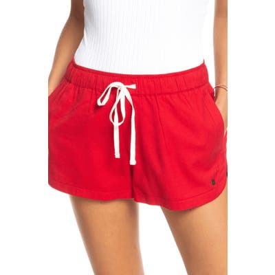 Roxy New Impossible Love Shorts, Red