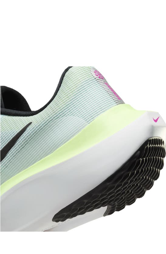 Shop Nike Zoom Fly 5 Running Shoe In Glacier Blue/ Green/ Black