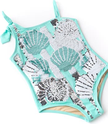 Flip sequin bathing store suit