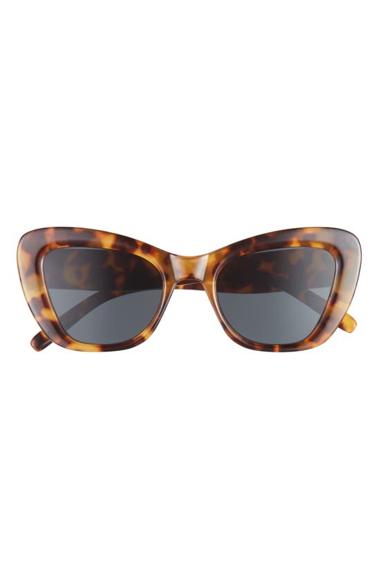 Bp. 56mm Cat Eye Sunglasses In Brown