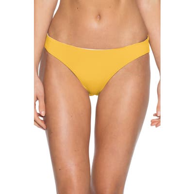 Becca Maestro Reversible Bikini Bottoms, Burgundy