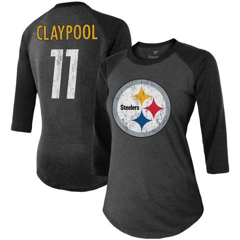 Pittsburgh Steelers Women's 5th & Ocean Jersey Long Sleeve T-Shirt