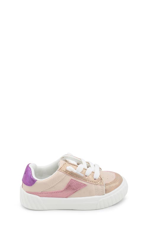 Shop Blowfish Footwear Kids' Willa Sneaker In Rose Gold/rose/purple