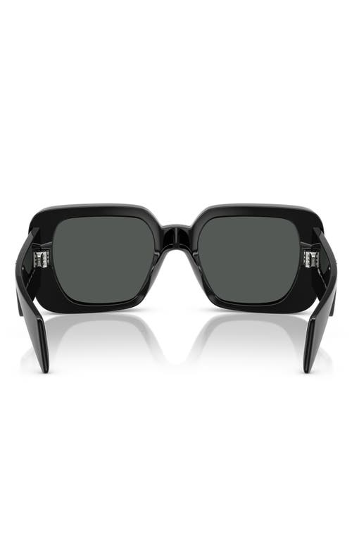 Shop Versace 54mm Square Sunglasses In Black