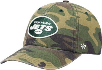 Men's '47 Camo Cleveland Browns Woodland Logo Clean Up Adjustable Hat