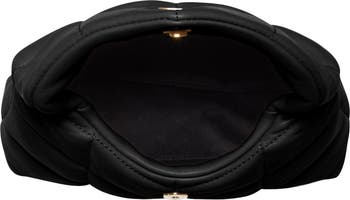 Saint Laurent LouLou Puffer Clutch Leather Small Gold 1868861