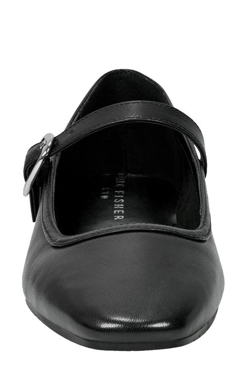 Shop Marc Fisher Ltd Garissa Mary Jane Flat In Black