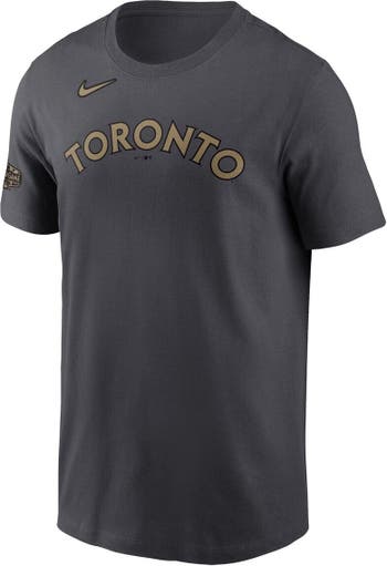 Men's Toronto Blue Jays George Springer Nike Charcoal 2022 MLB All-Star  Game Name & Number T-Shirt