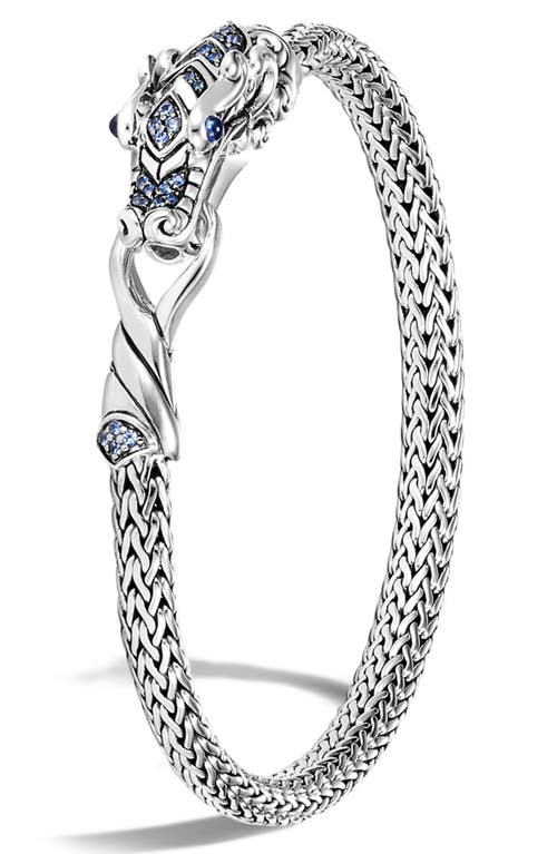 Shop John Hardy Legends Naga Station Bracelet In Silver