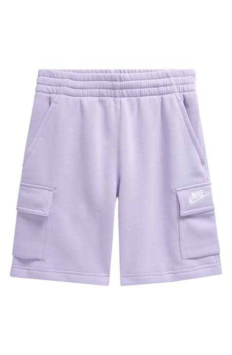 Boys purple nike shorts best sale