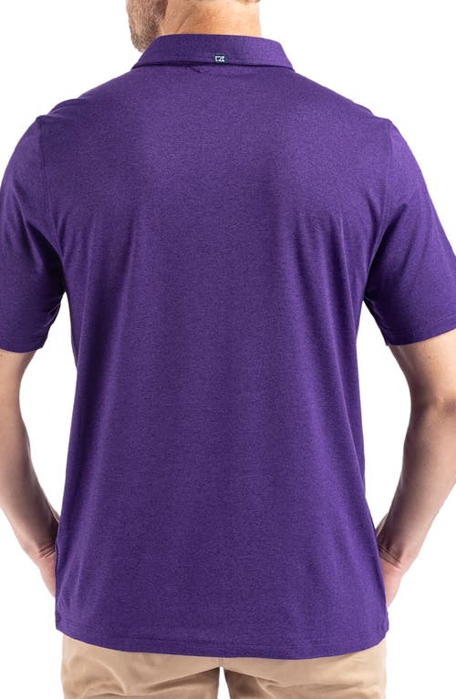 Shop Cutter & Buck Comfort Performance Jersey Polo In College Purple