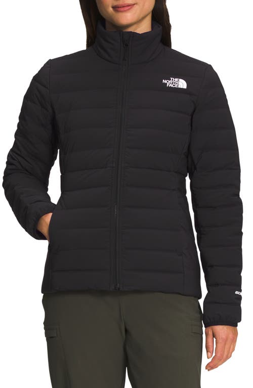 The North Face Belleview Stretch 600-Fill Power Down Coat in Black