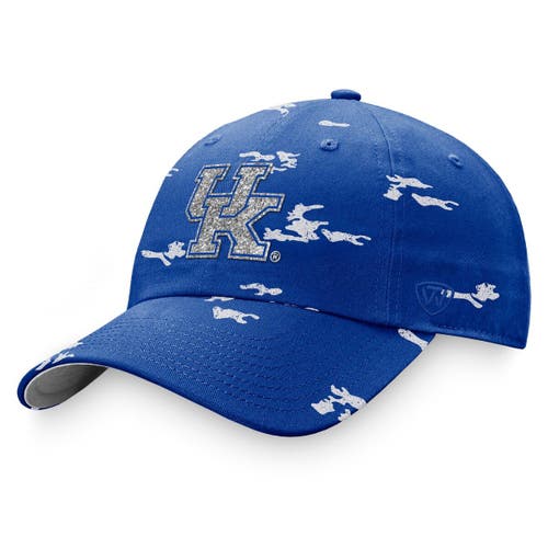 Women's Top of the World Royal Kentucky Wildcats OHT Military Appreciation Betty Adjustable Hat