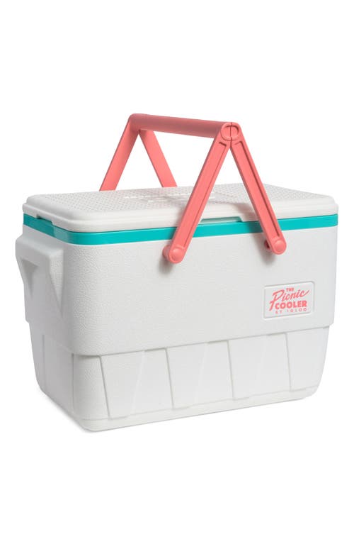Shop Igloo Retro Picnic Basket 25-quart Cooler In White