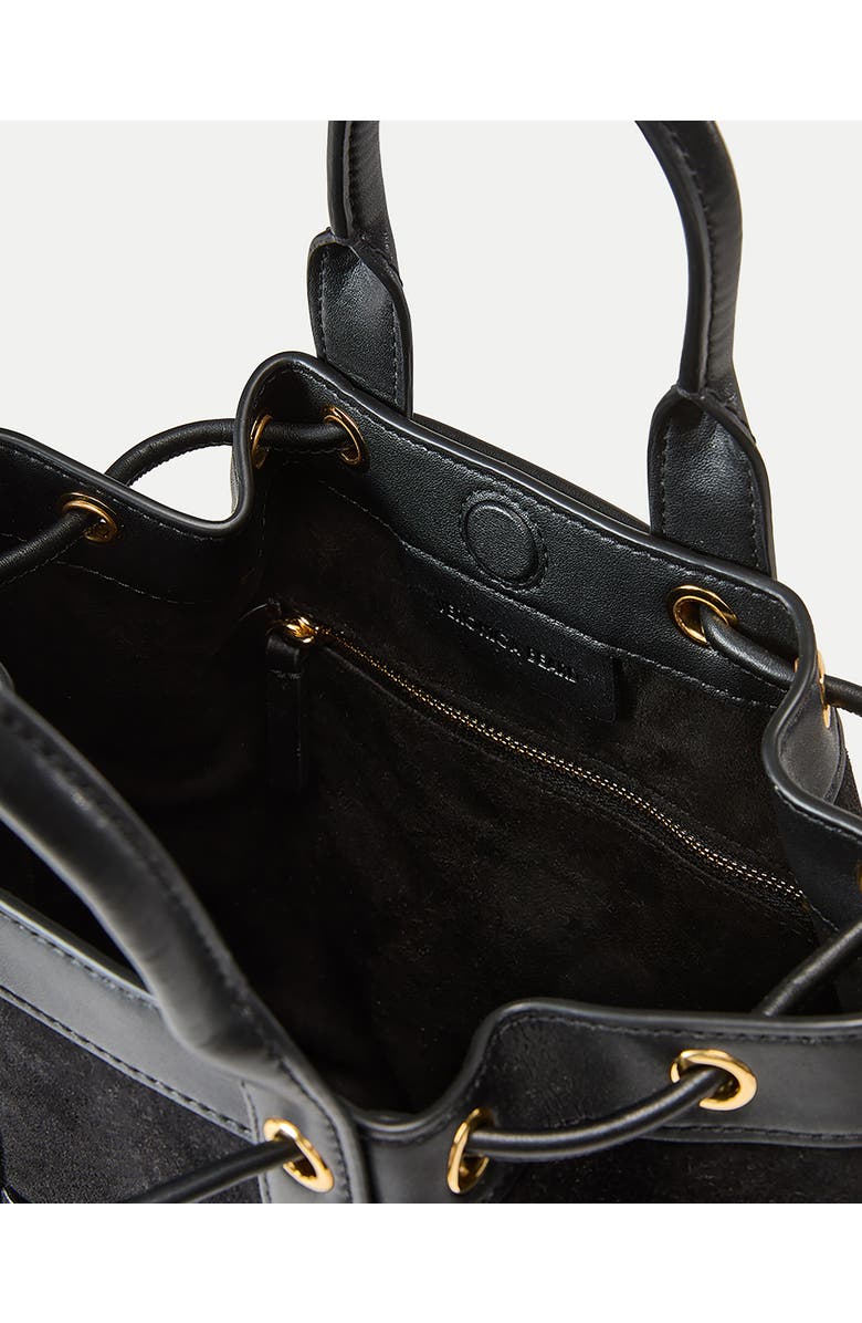 Veronica Beard Goody Suede & Leather Tote, Alternate, color,