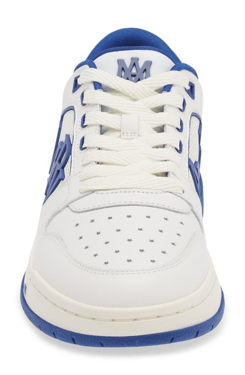 Shop Amiri Classic Low Top Sneaker In White Blue