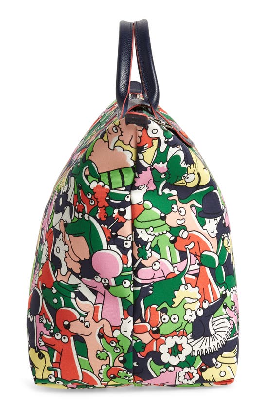 Longchamp X Clo'e Floirat Le Pliage Illustration Numbered Limited