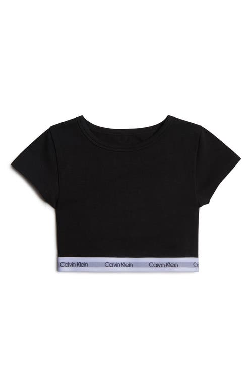 Calvin Klein Kids' Crop T-Shirt at Nordstrom