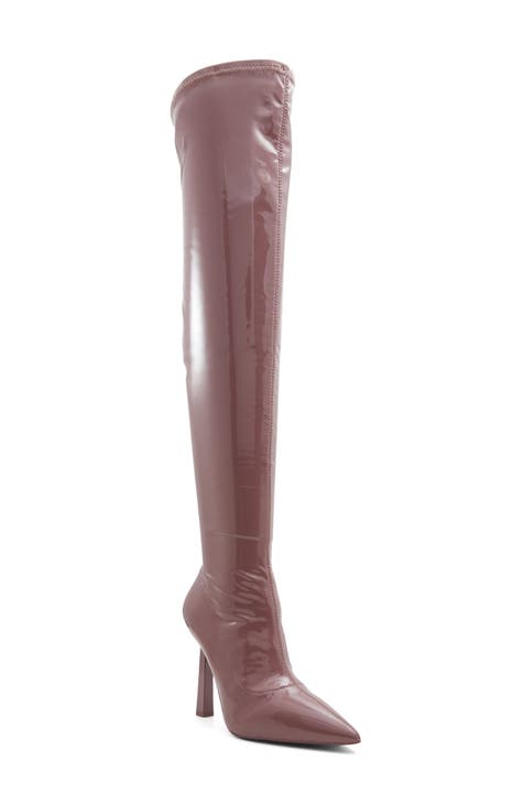 over the knee ladies boots
