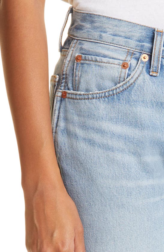 Re/done '90s High Waist Loose Jeans In 60s Fade