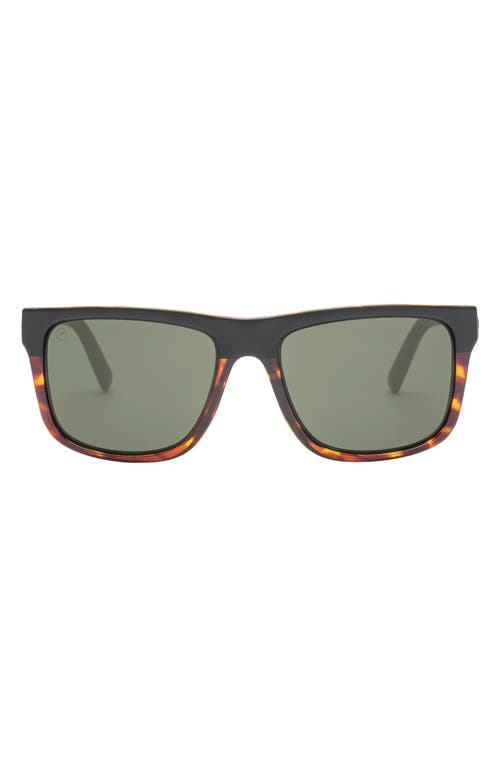 Swingarm XL 59mm Flat Top Polarized Sunglasses in Darkside Tort/Grey Polar