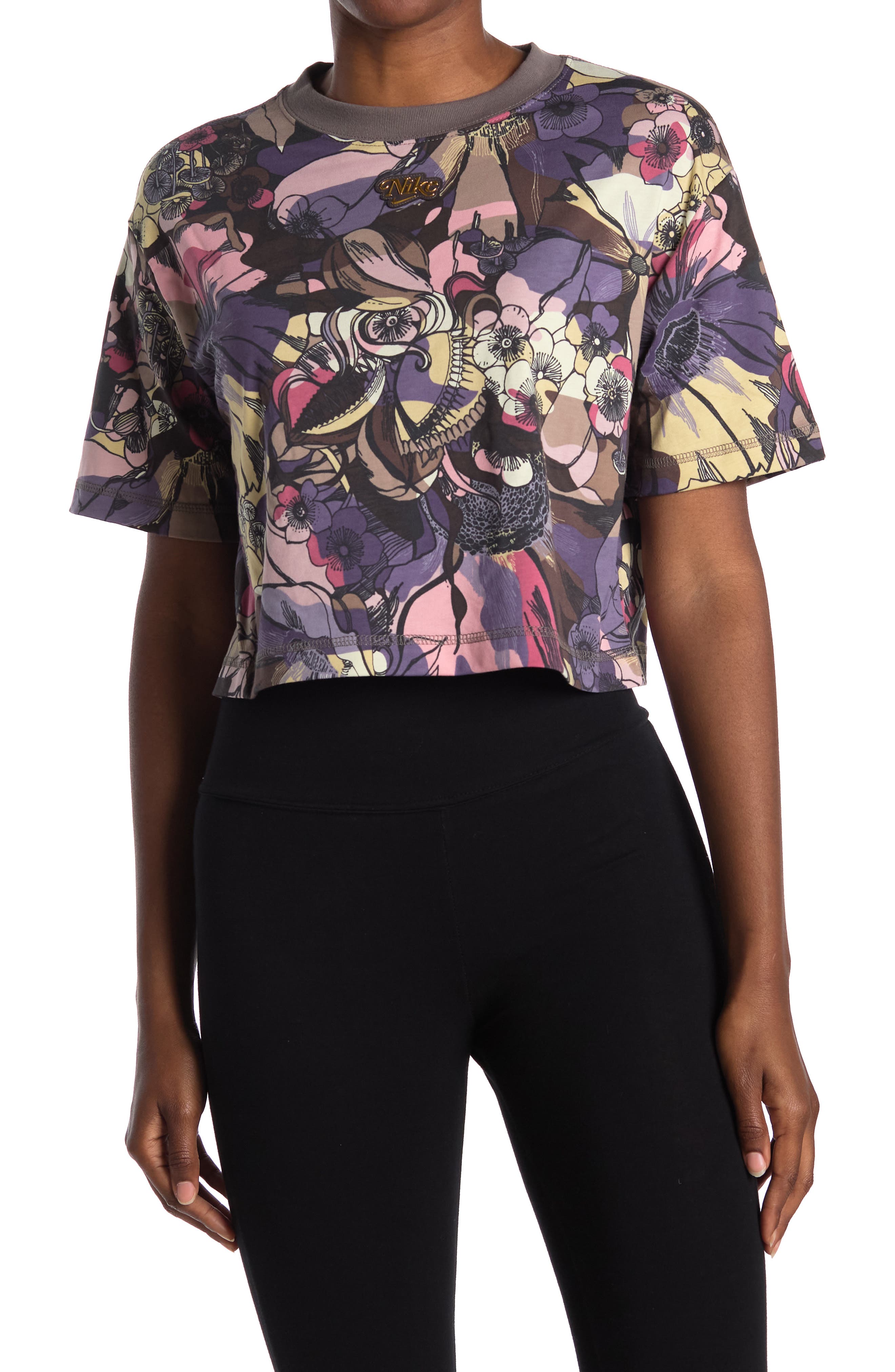 nike floral top