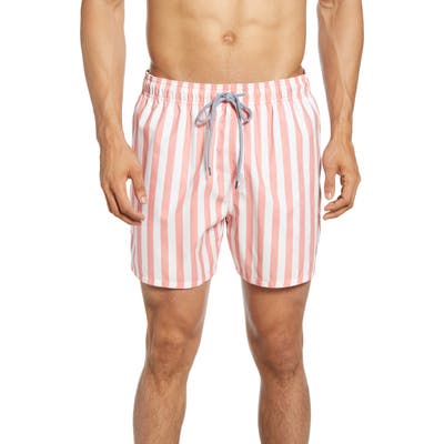 Ted Baker London Egoo Slim Fit Swim Trunks, Pink