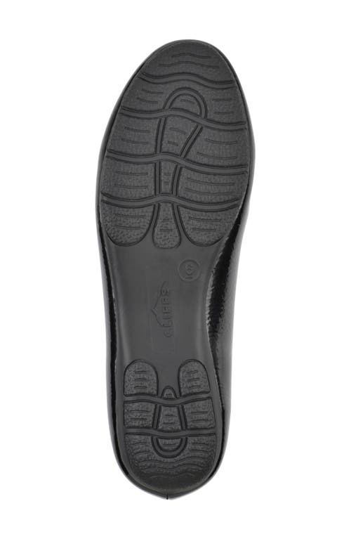 Cliffs By White Mountain Women's Glowing Loafers In Black Patent Leather