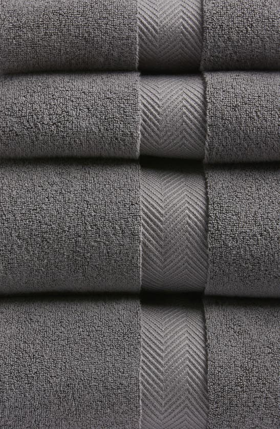 Nordstrom Hydrocotton 4-piece Bath Essentials Set In Grey Onyx