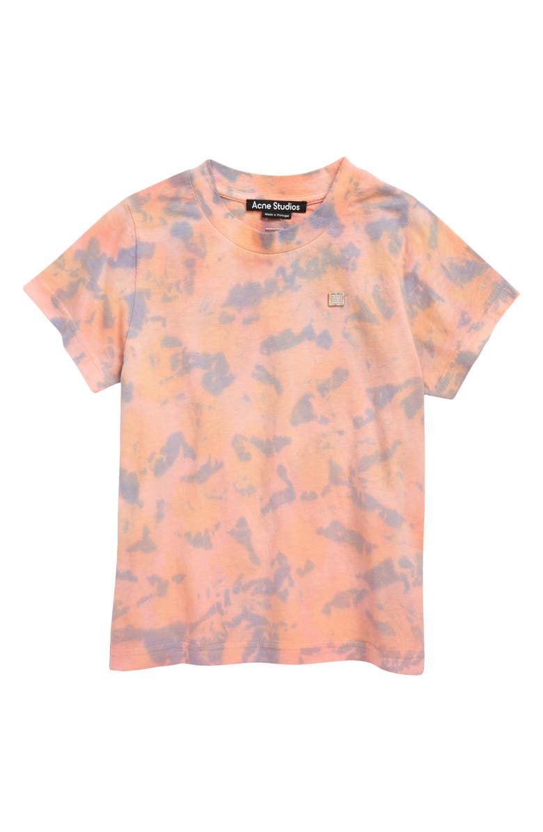Acne Studios Kids' Mini Cloud Print Nash Face Patch T-Shirt | Nordstrom
