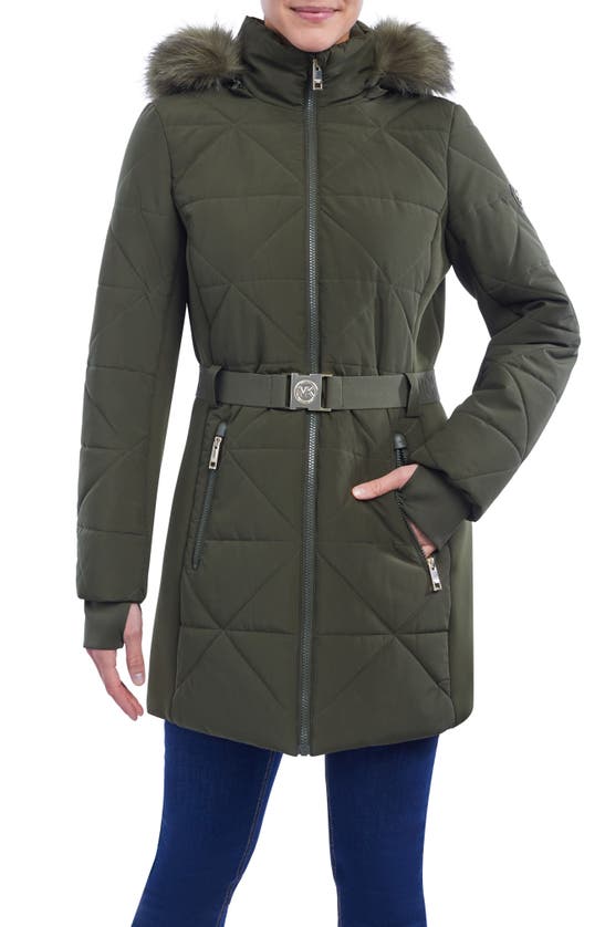 Michael kors outlet water resistant coat