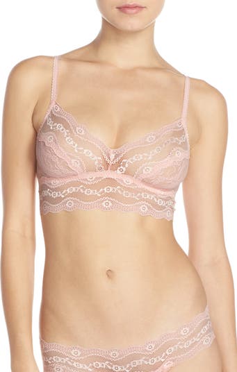Wacoal, Intimates & Sleepwear, Btempted By Wacoal Lace Kiss Bralette  Small Nwt