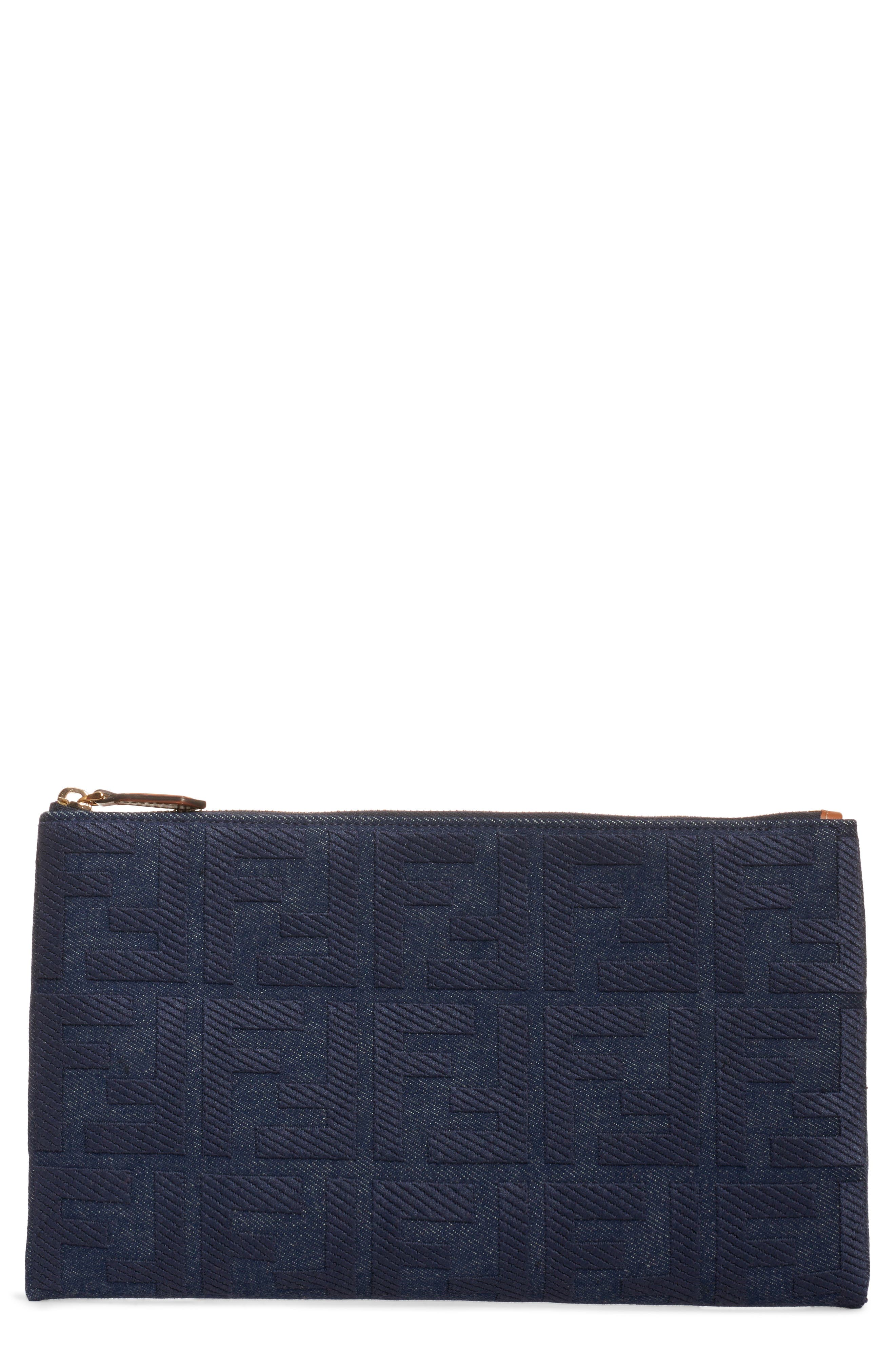 fendi medium flat pouch