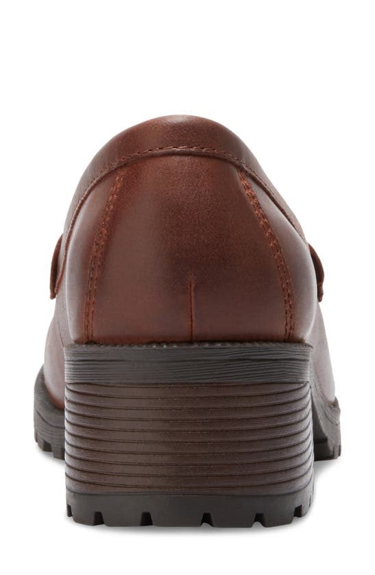 Eastland Gwen Platform Loafer In Brown