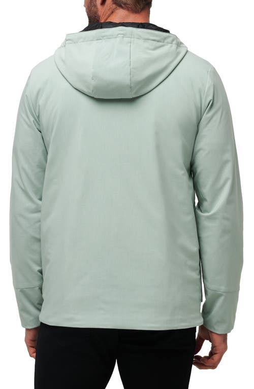 Shop Travismathew Scenic Road Hooded Jacket In Jadeite