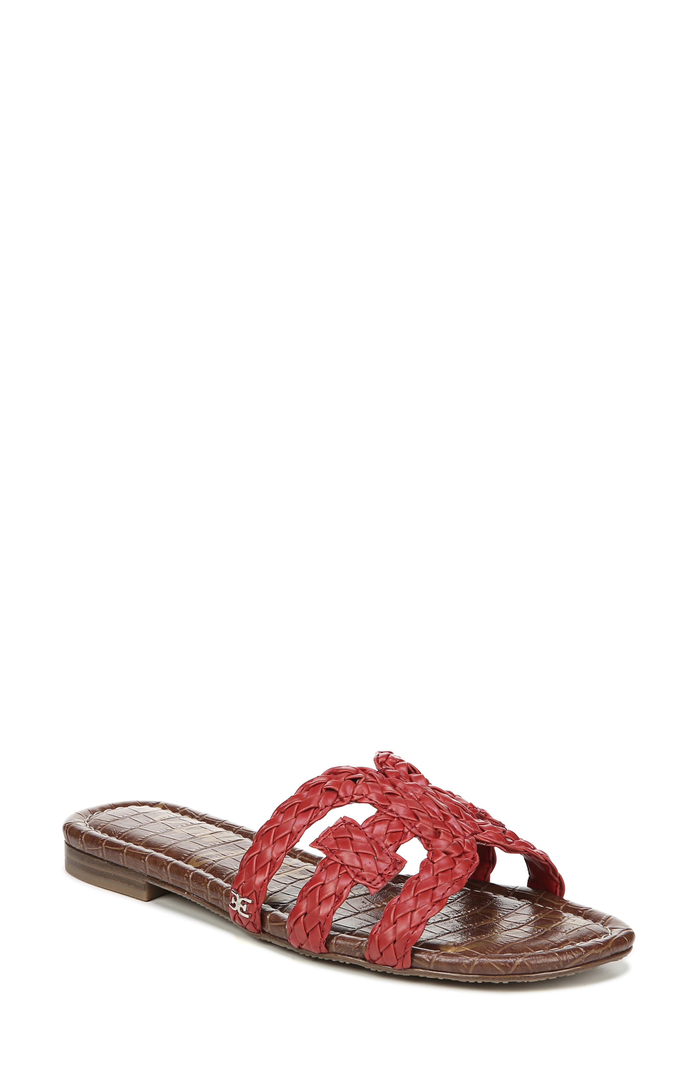 Sam Edelman Beckie Slide Sandal, Red