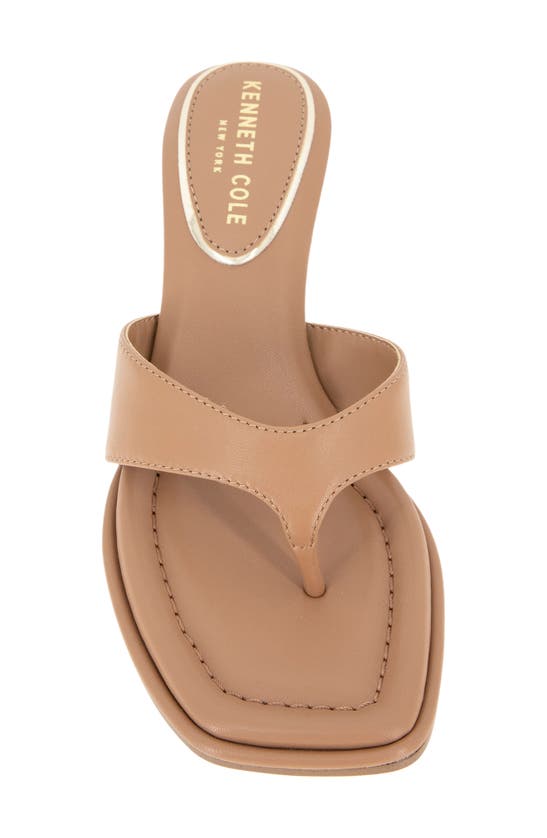 Shop Kenneth Cole Geneva Slide Sandal In Classic Tan