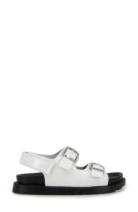 Shop Unionbay Vega Slingback Sandal In White Pu
