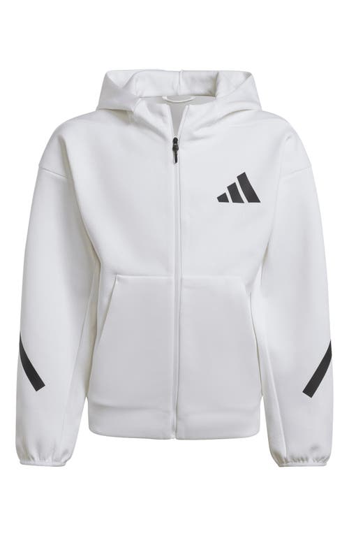 Adidas Originals Adidas Kids' Z.n.e. Hoodie In White/black