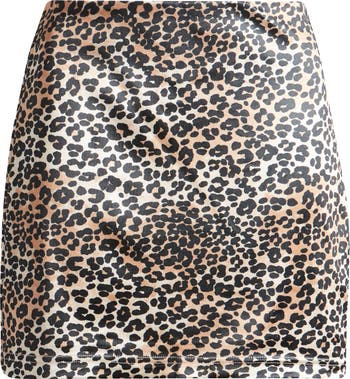 Leopard print skirt nordstrom best sale