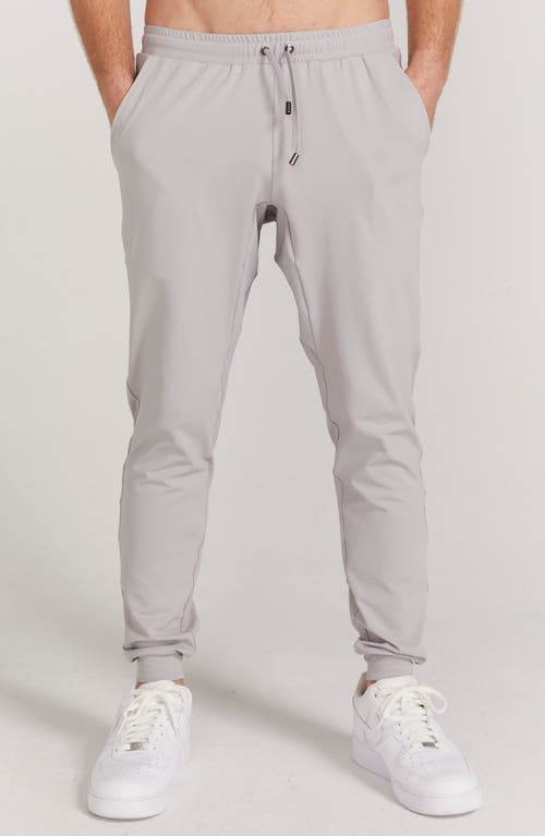 Shop Redvanly Donahue Water Resistant Joggers In Glacier Gray